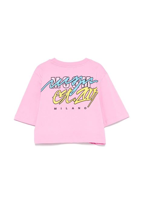 T-shirt con logo MSGM KIDS | S5MSJGTH080MS003